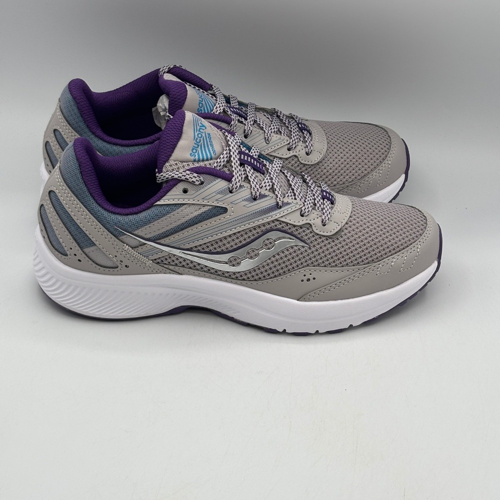 Saucony Cohesion 15 Shoes Womens Size 8 Smoke Grape Pop Running S10701-25